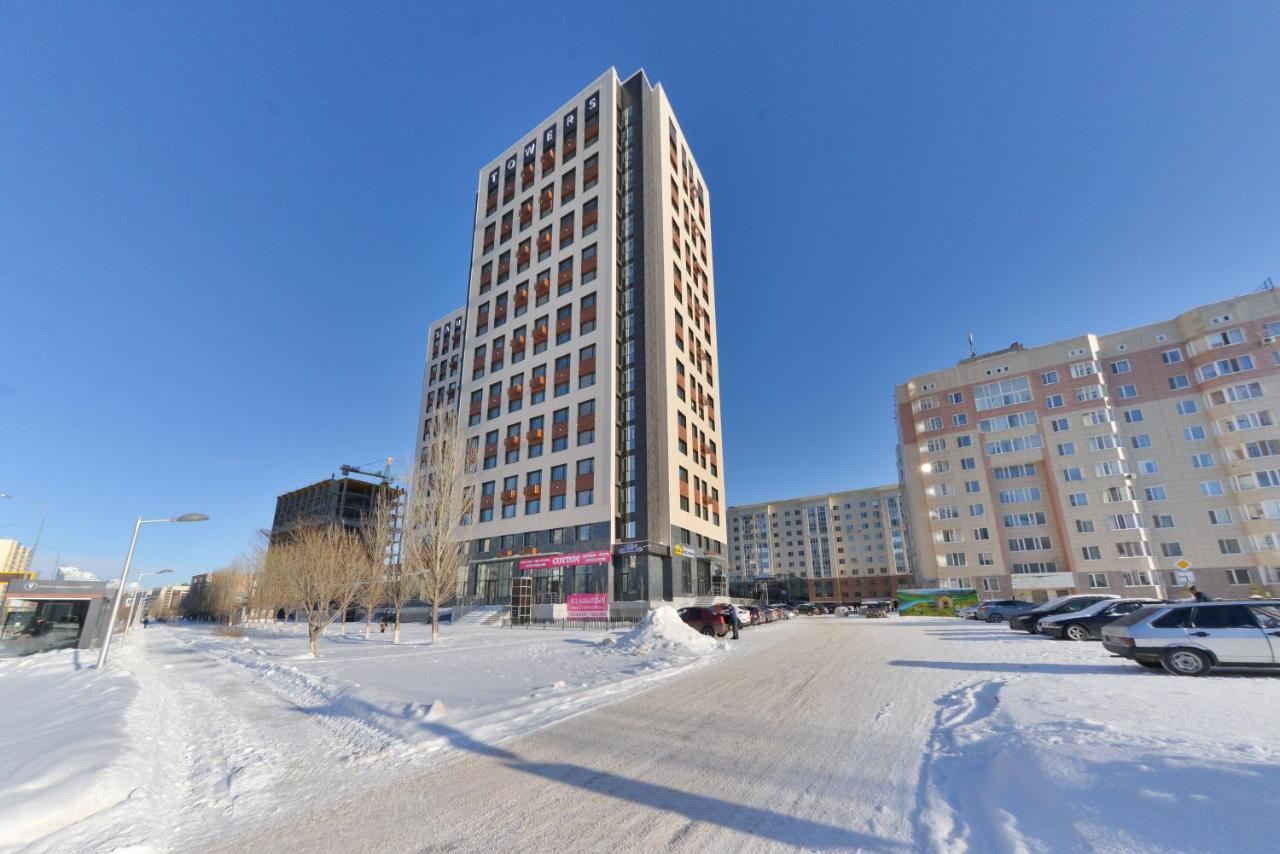 ErNaz Plus Apartments: Sauran-Towers Astana Exterior foto